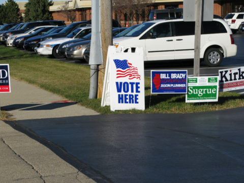Signicade Plastic Voting Signs